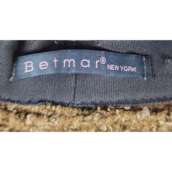 Betmar New York Bucket Hat Womens One Size Brown Bowler Derby Roll Grandma Core - Picture 10 of 13